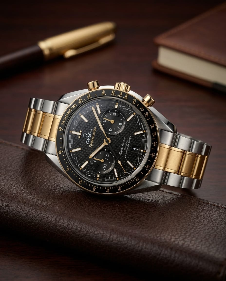 Om.ega Speedmaster Racing Co-Axial Master Chronometer Chronograph
