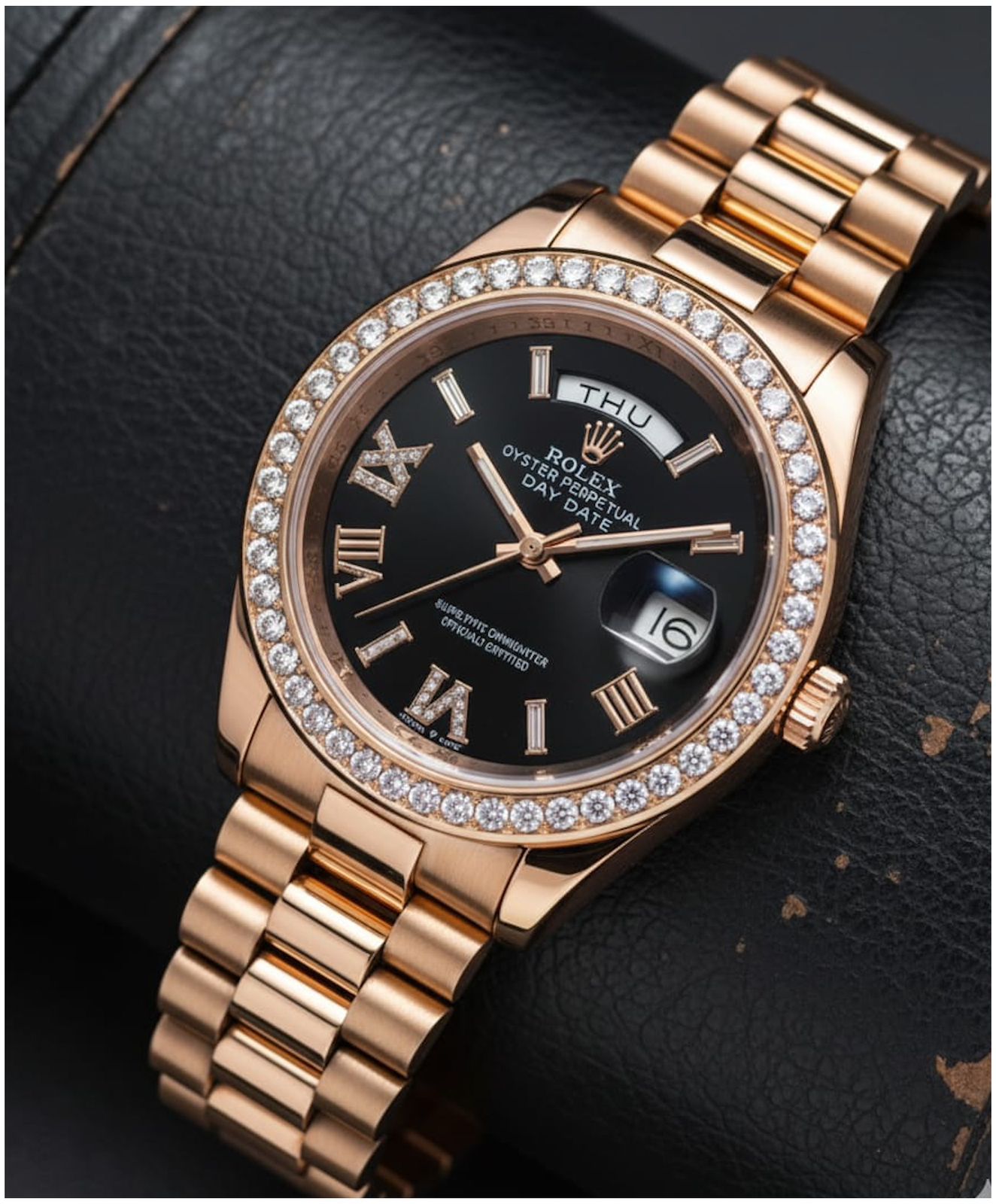 Rol.ex Oyster Perpetual Day Date Diamond