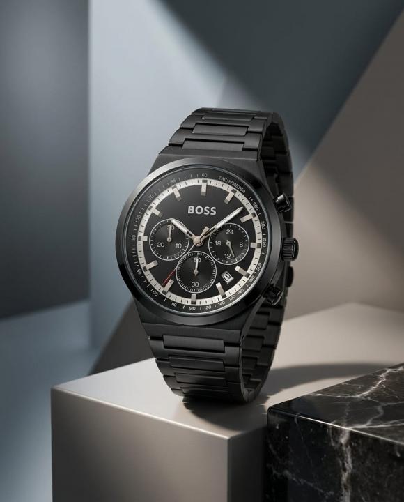 Boss Candor Chronograph Black