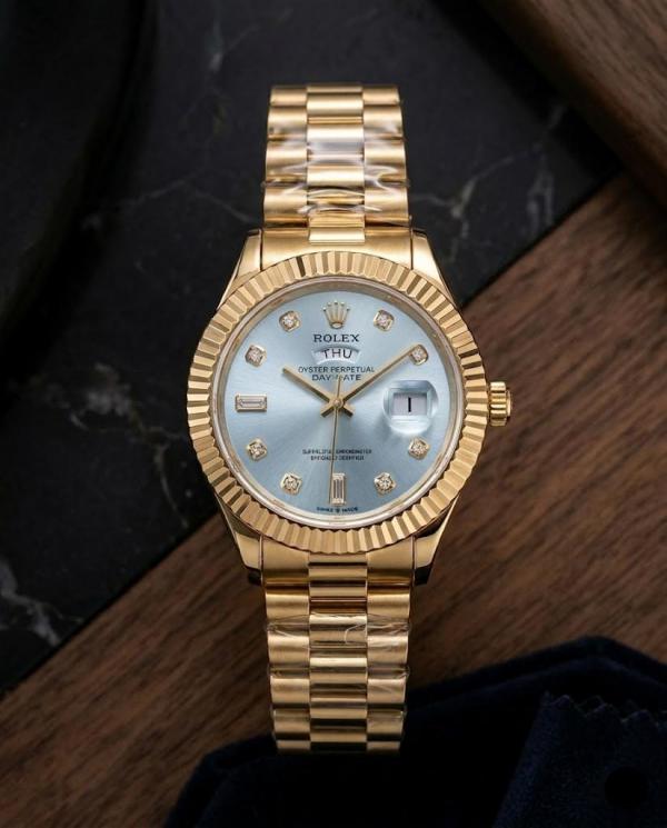 Role_x Oyster Perpetual Day Date Diamond 40 Battery