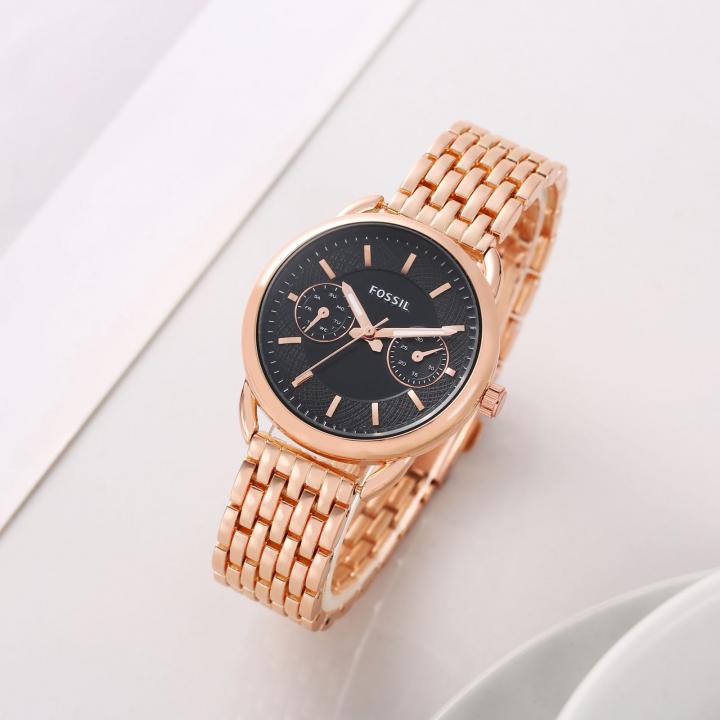 Fossii_l tailor multifunction Copper- Black