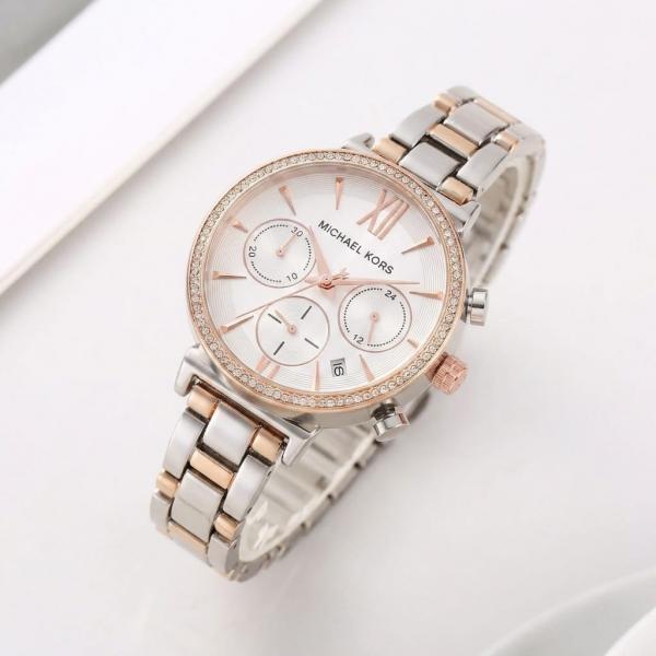 Michael Kor_s Sofie 2Ton-Copper-White