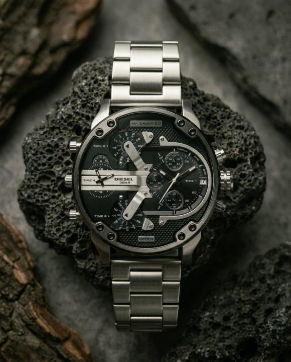 Diesee_l 3 Bar Big Dady Silver Black Heavy Quality