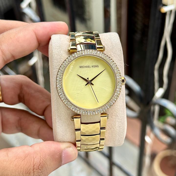 Mich.ael_kors Parker Pave Gold