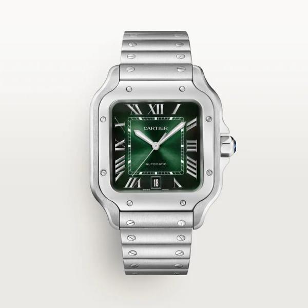 Cartie_r Santos Automatic silver green