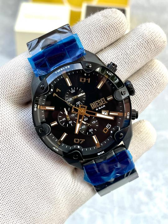DIESE_L DZ4669 Dial Spiked Chronograph Watch (Men