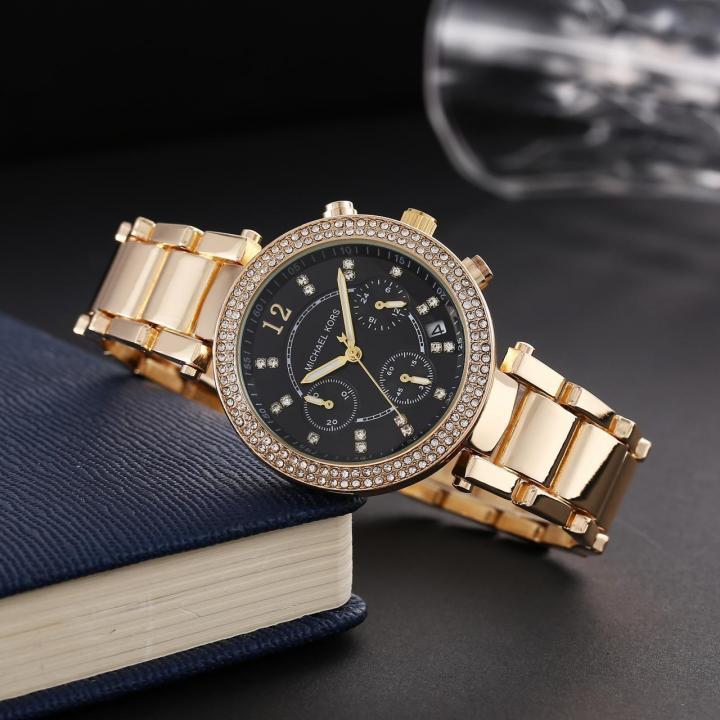 Mic.hael Kors Parker Gold-Black