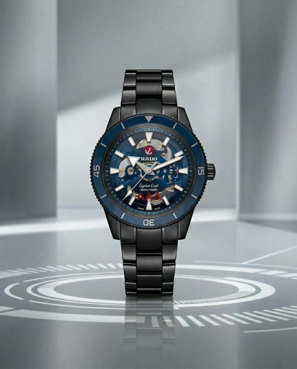 Rad_o Captain Cook HighTech Automatic Black-Blue-Silver