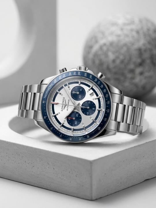 Longinee_s Conquest Chronograph Blue