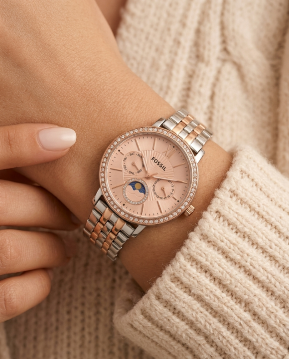 Fossi_l Es3121 Jacqueline Sun Moon Two-Tone-Copper