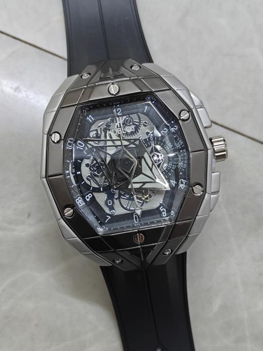 Hub.lot Spirit of Big Bang Sang Bleu Black-Silver-Black