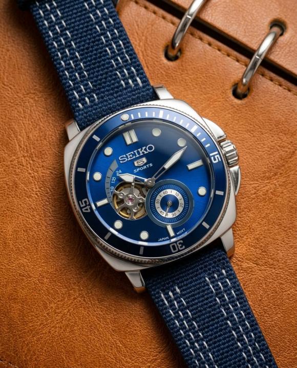 Sei.ko 5 Sprots Automatic Blue