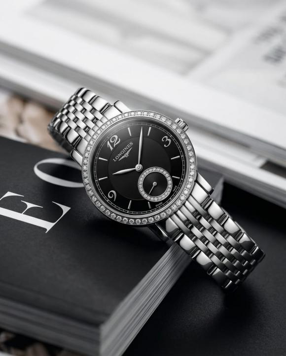 Longine_s Heritage Classic Silver-Black