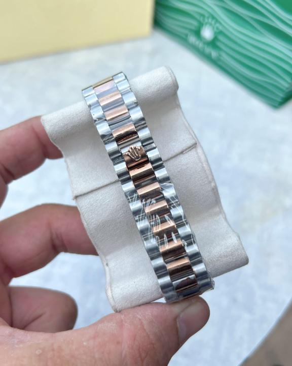 Role_x Oyster Perpetual Day Date Diamond Brown