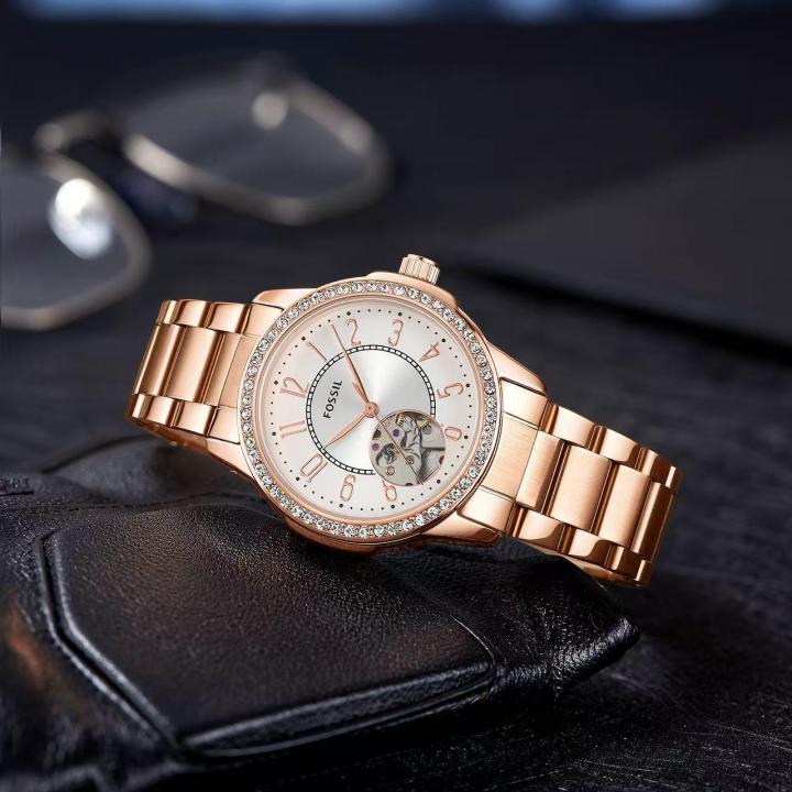 Fossi_l Architect Automatic Copper-White