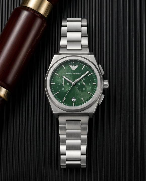 Emporio Arman_i Federico Silver-Green