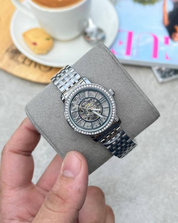Fossii_l Delphi Automatic full silver