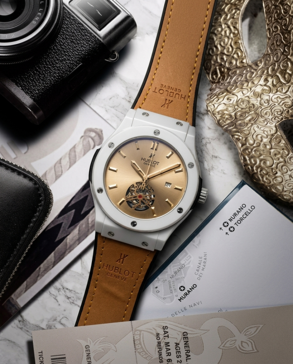 Hublot Classic Fusion Tourbillon Light-Brown HB0012