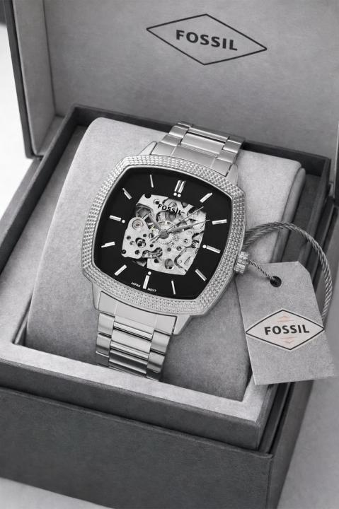 Fossii_l x Nick Jonas Machine Luxe silver Black