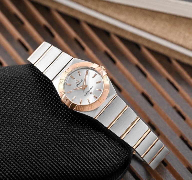Omeg_a Constellation Sedna 2Ton-Copper-White Womens
