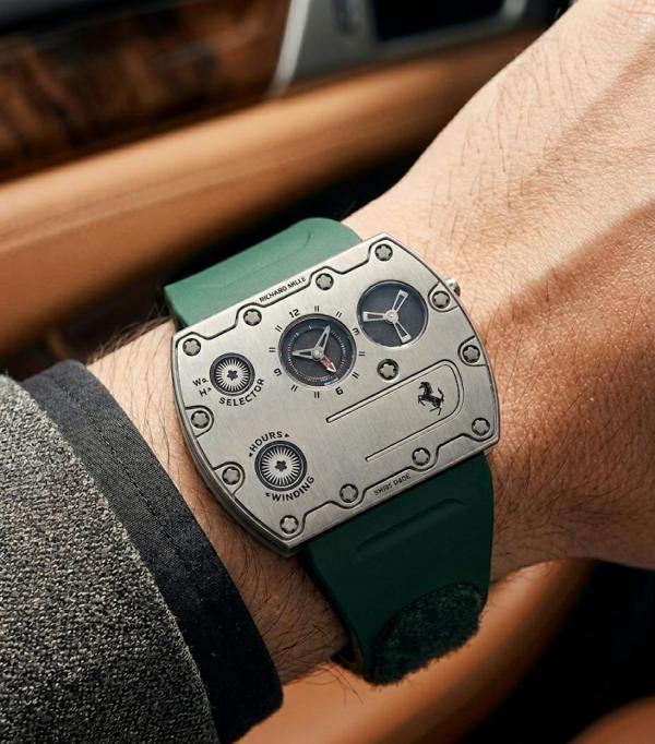 Rich.ard Mill_e RMLP-01 Green-Silver