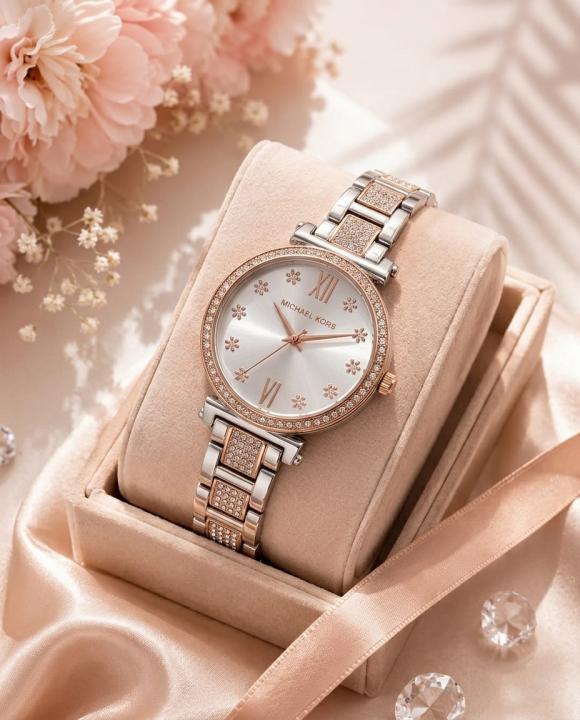 Michael Kor_s Sofie 2Ton-Copper-White
