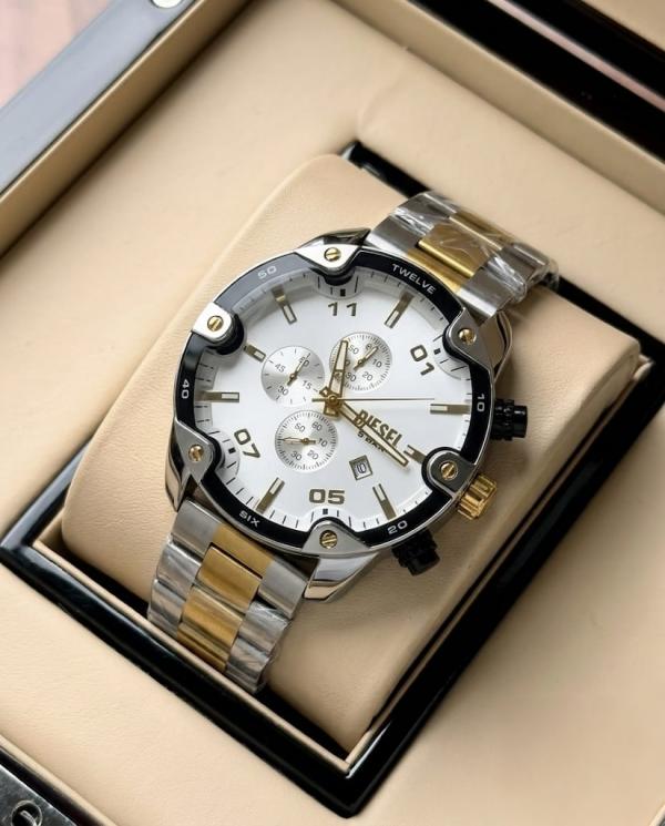 Diesee_l Spiked 2 ton gold white