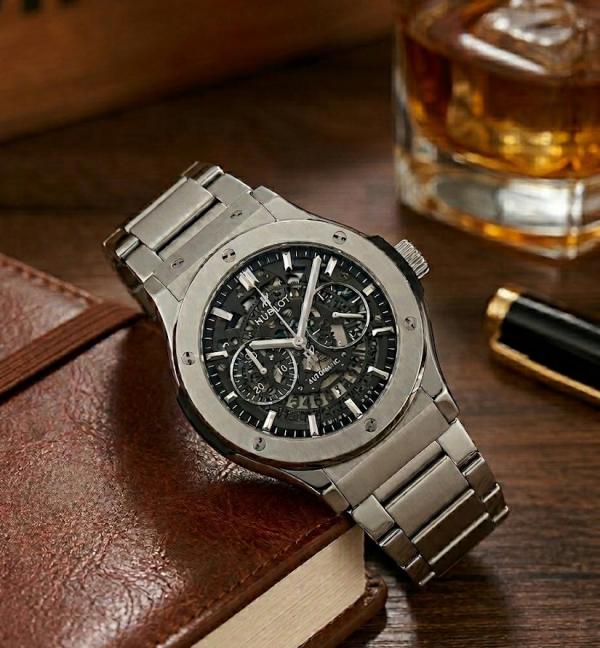 Hub.lot Classic Fusion Aerofusion Chronograph Black