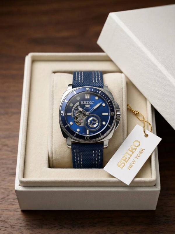 Seiko 5 Sprots Automatic Blue