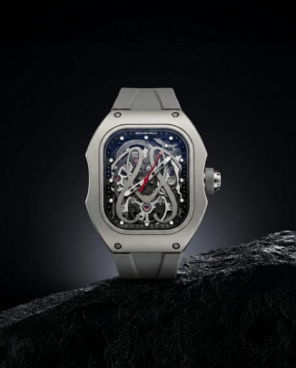 Ric.hard Mille RM-027 Skeleton Grey-Silver