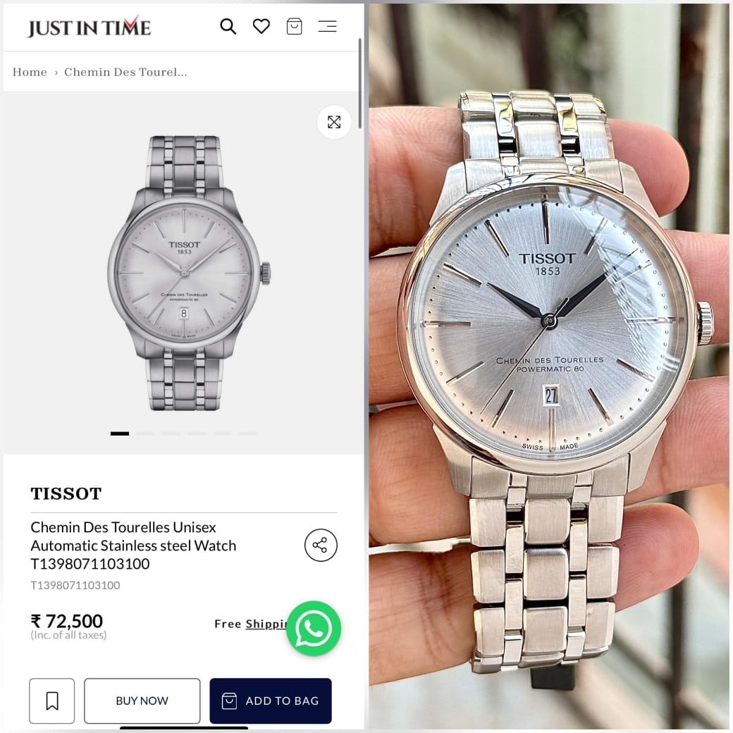 Tis.sot chemin des tourelles automatic