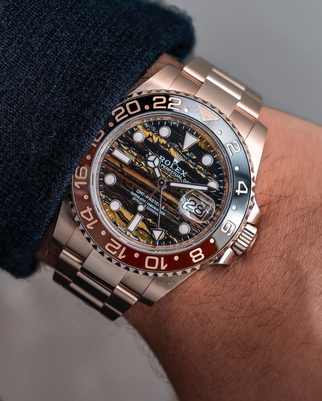 Rol.ex Oyster Perpetual Gmt Master Beet Root