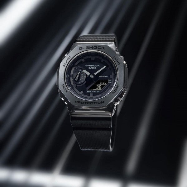 NEW G SHOCK GM 2100 FULL BLACK