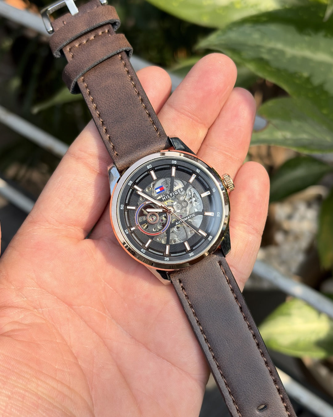 Tom.my Hilfiger Automatic Leather