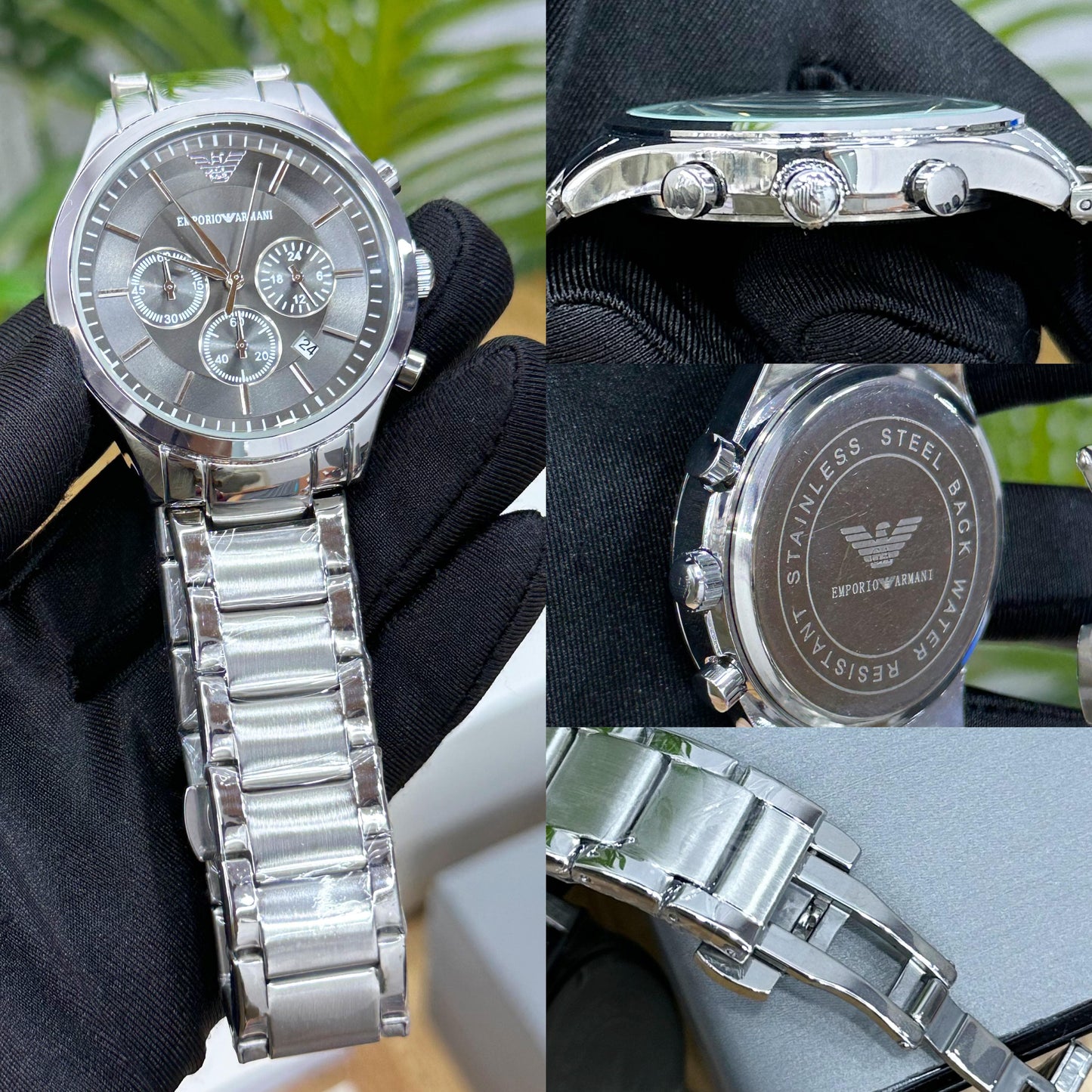 EMPORIO_ARMANI AR2453 SILVER BLACK