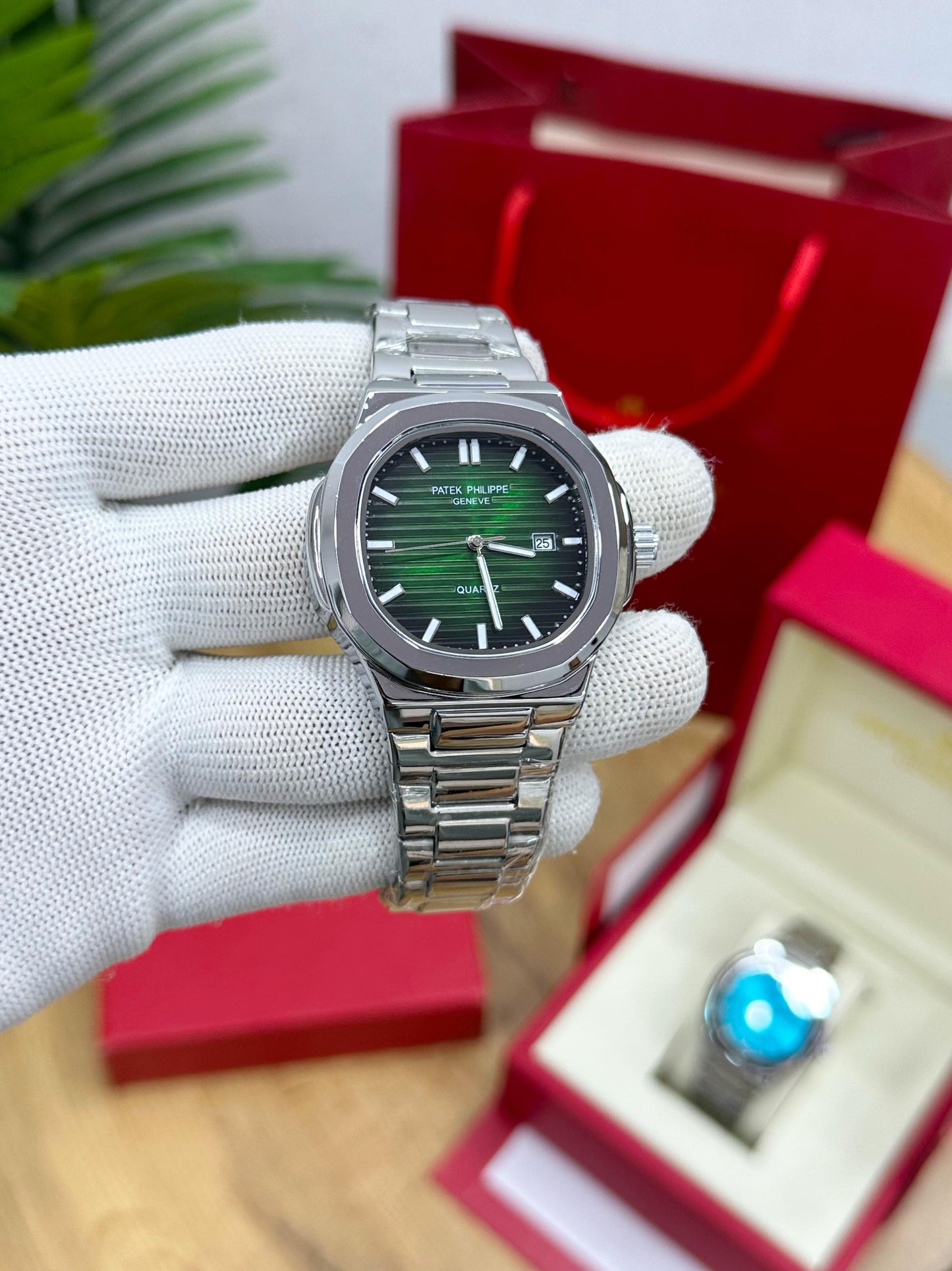NEW PATEK_PHILIPPE GREEN DIAL
