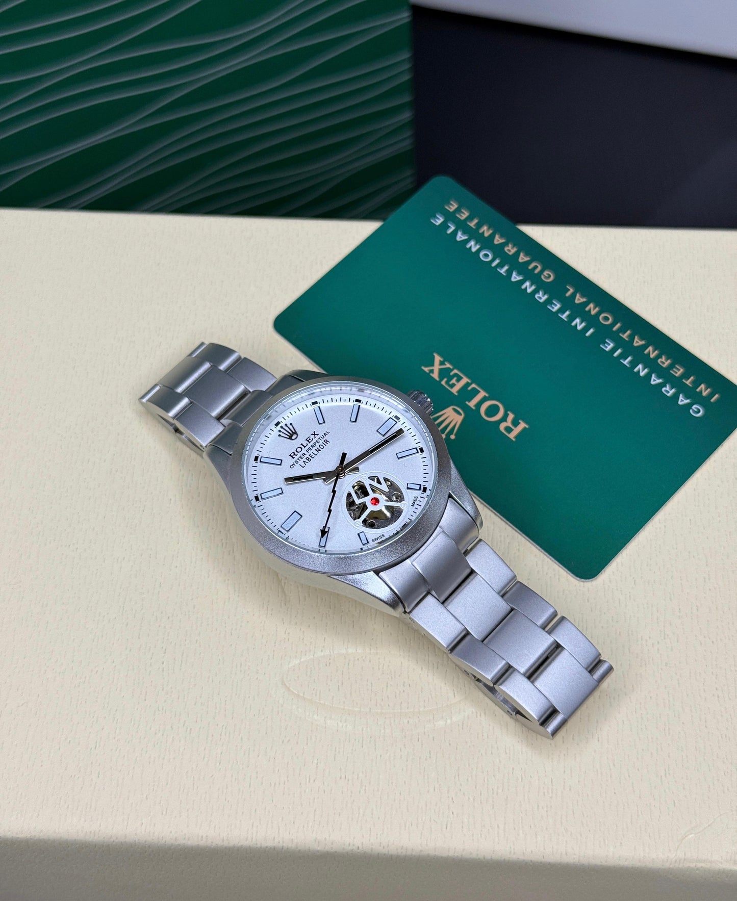 Rol.ex Oyster perpetual Label Noir Automatic