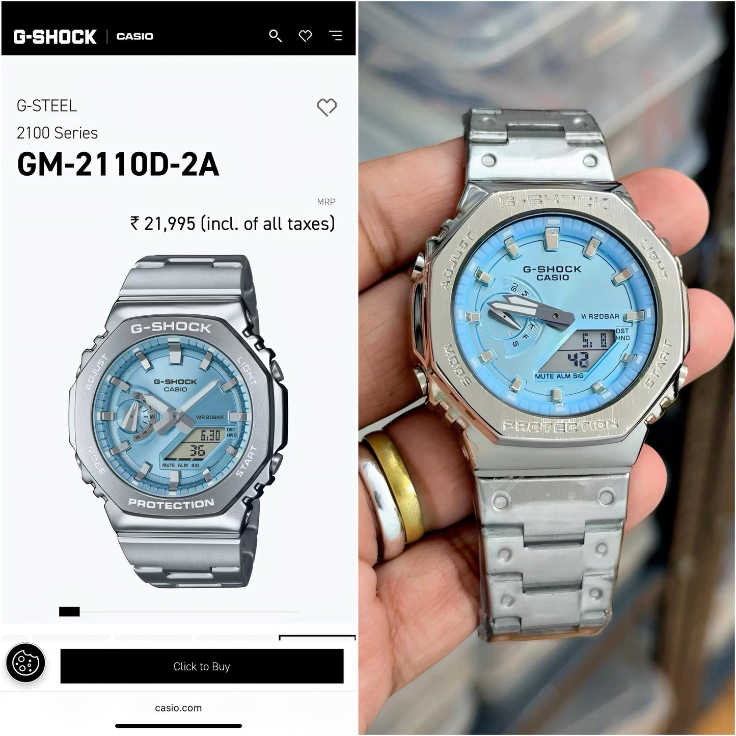 NEW G-Shock GM2110