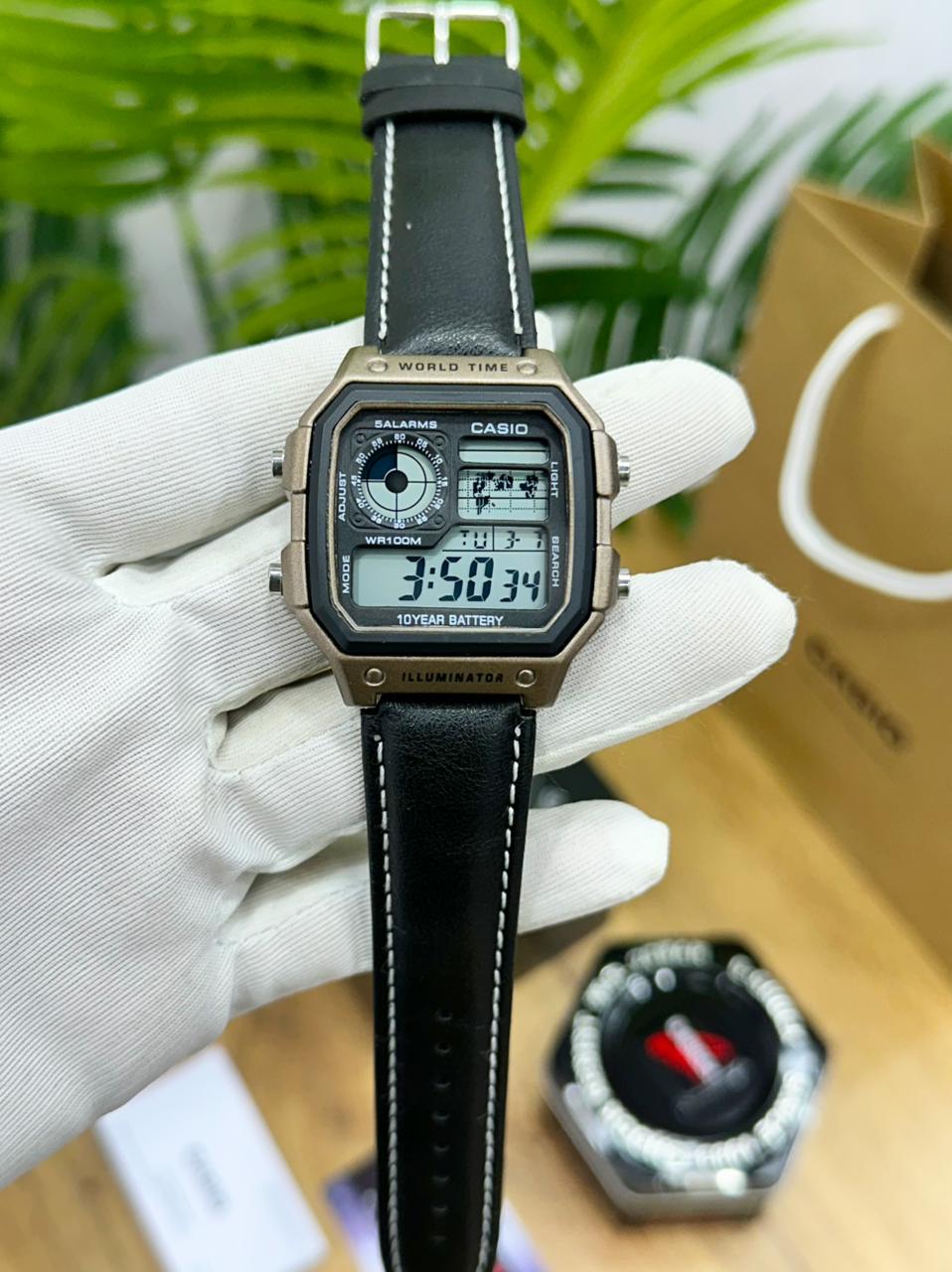 Smart, durable, and effortlessly stylish - this Casio Adult collection never fails to impress