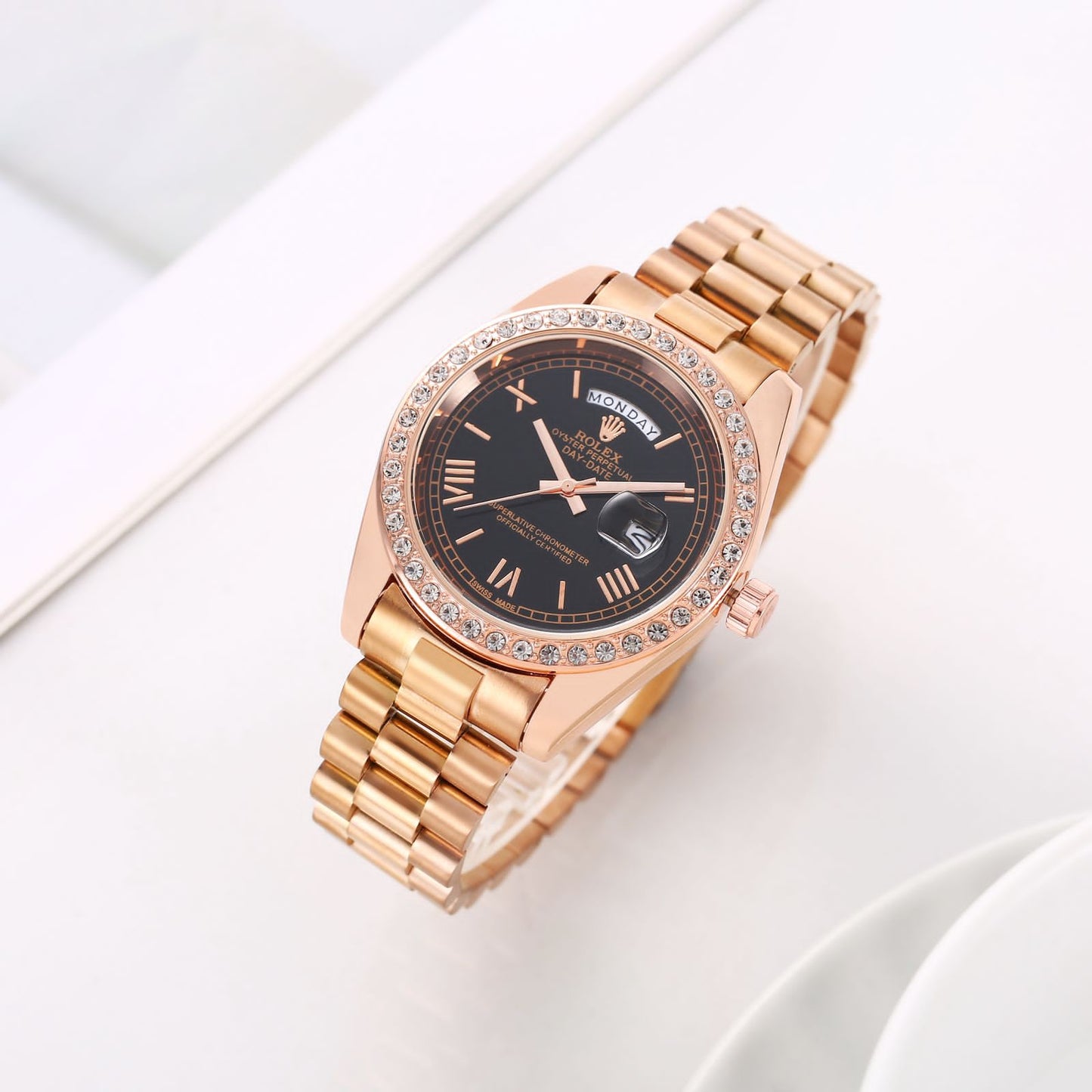 Rol.ex Oyster Perpetual Day Date Diamond
