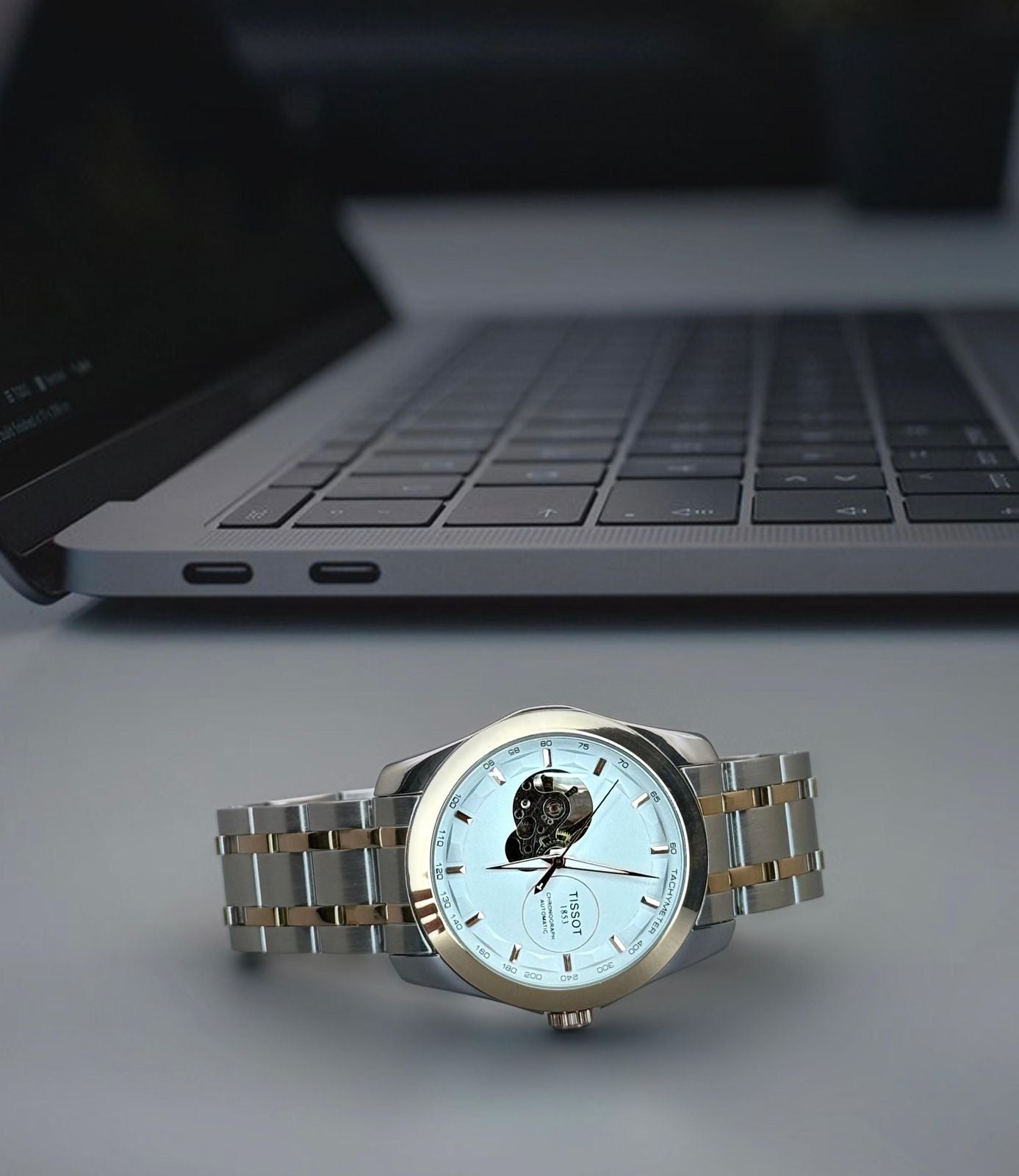 Tis.sot 1853 Tachymeter Automatic Skeleton