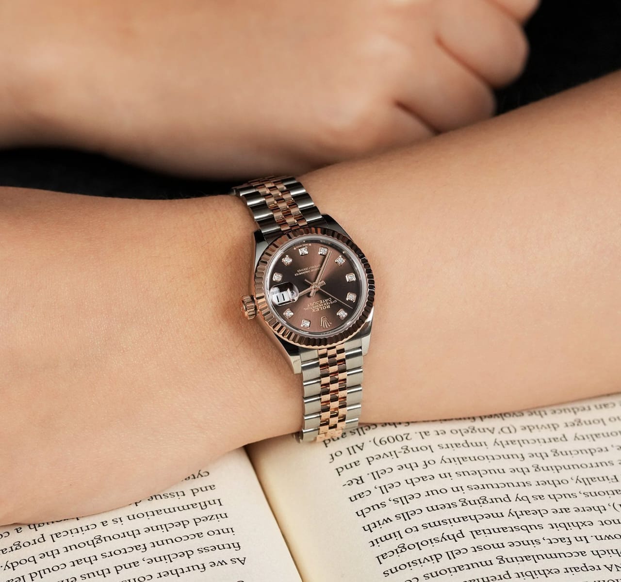 Rol.ex Oyster Perpetual Date Just Ladies