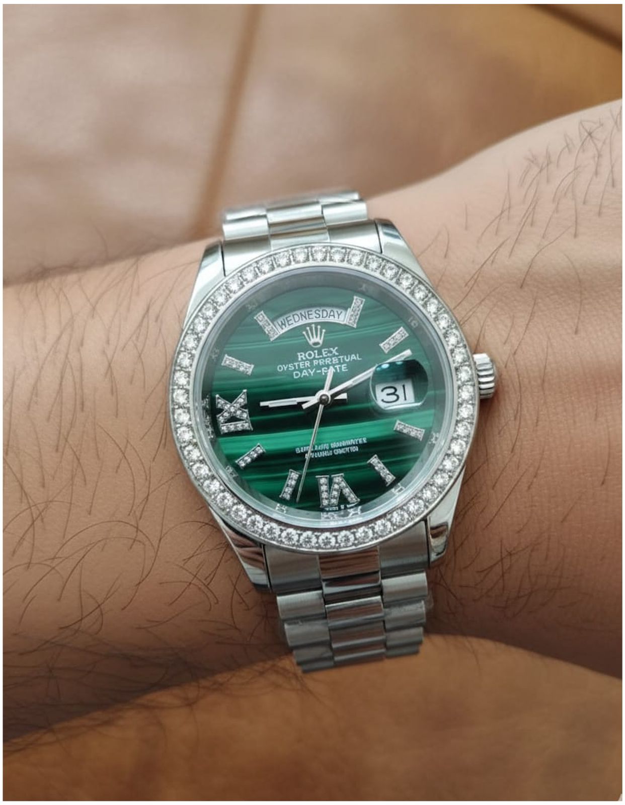 Rol.ex Oyster Perpetual Day Date Diamond