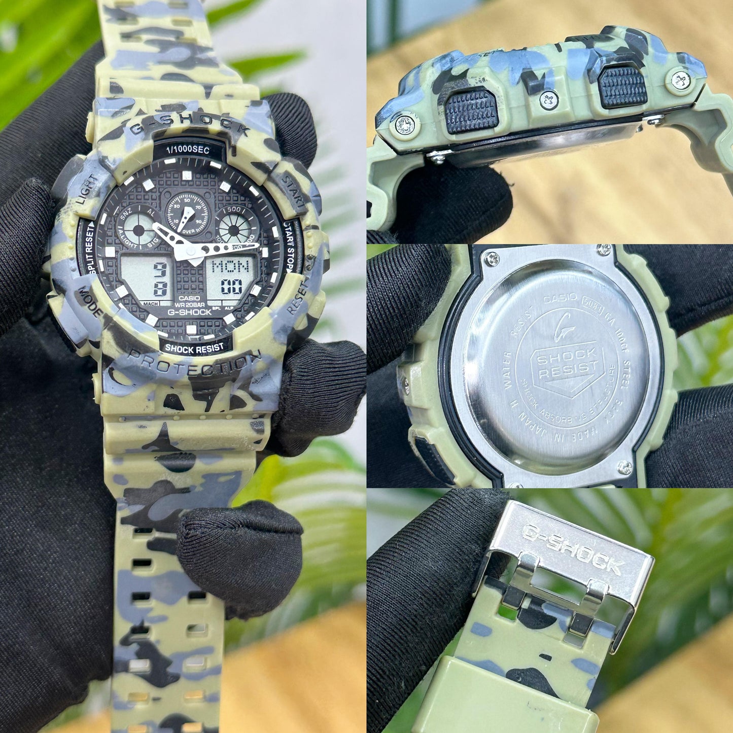 NEW G SHOCK ARMY GREEN