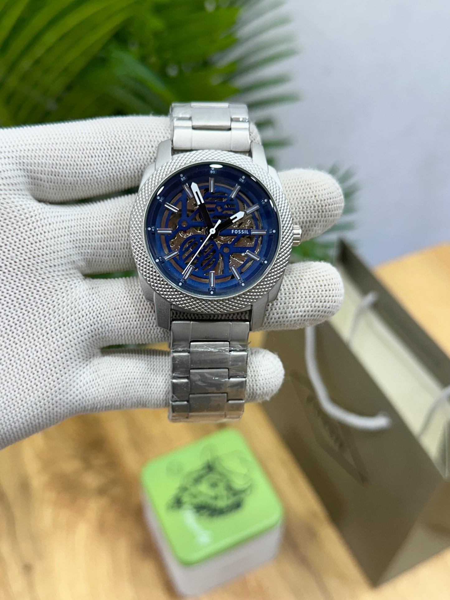 FOS.SIL ME3080 BLUE MODERN MACHINE
