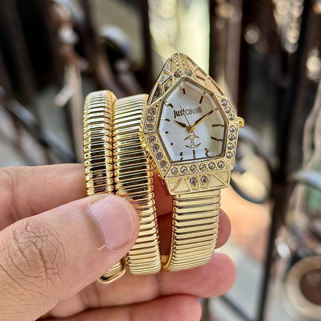 Bvl.gari Cavalli Snake for her