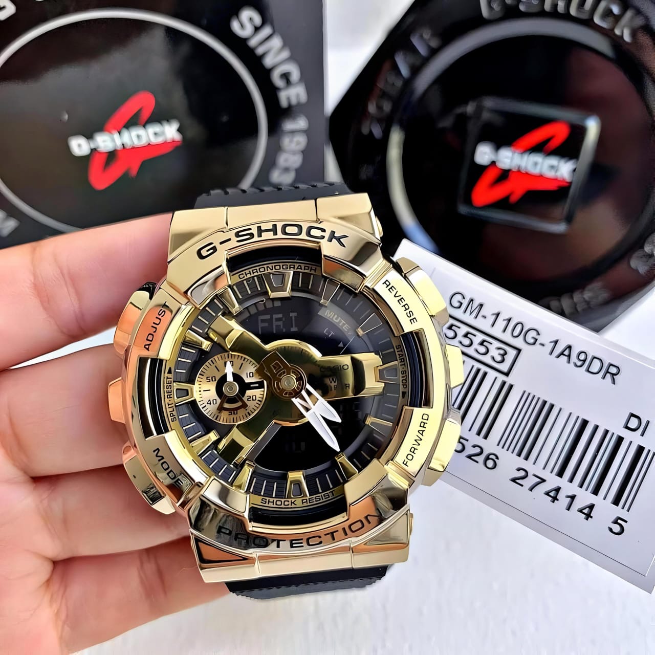 New Casio g shock gm110 Gold