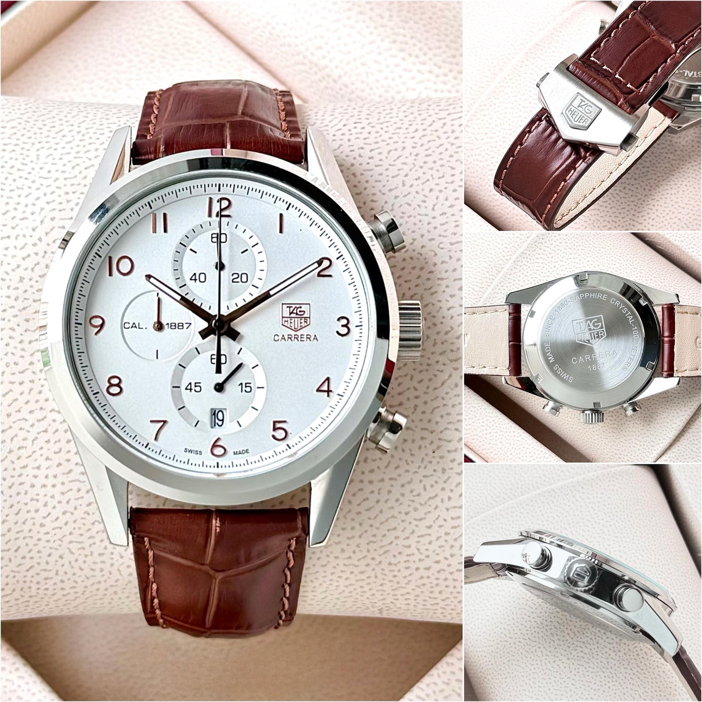 NewTAG Heuer Carrera Heritage Calibre 16 Chronograph.