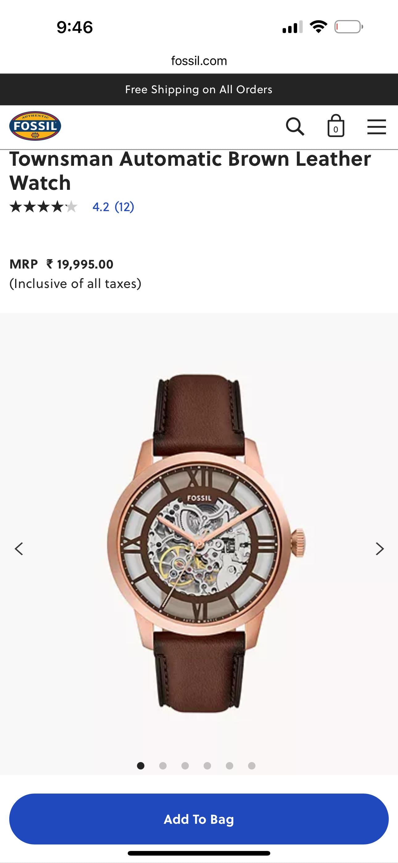 EXCLUSIVE LIVE FOS.SIL TOWNSMAN BROWN