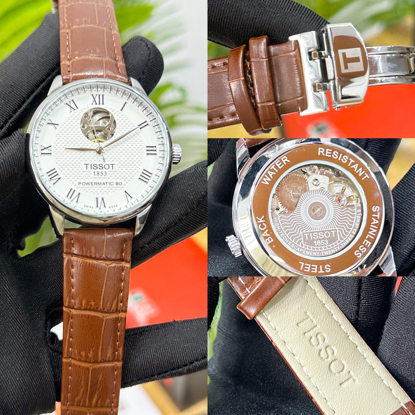TIS.SOT LELOCLE POWERMATIC 80 OPEN HEART